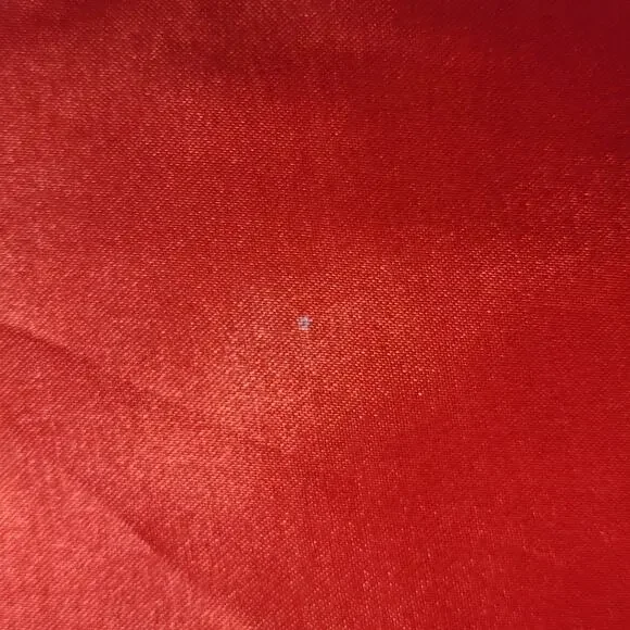 Red Satin Silk Floral Peacock Kimono Robe Wrap Short Sleeve S - Picture 7 of 9